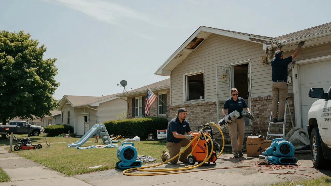 Water Damage Restoration in Grovertown, IN near me